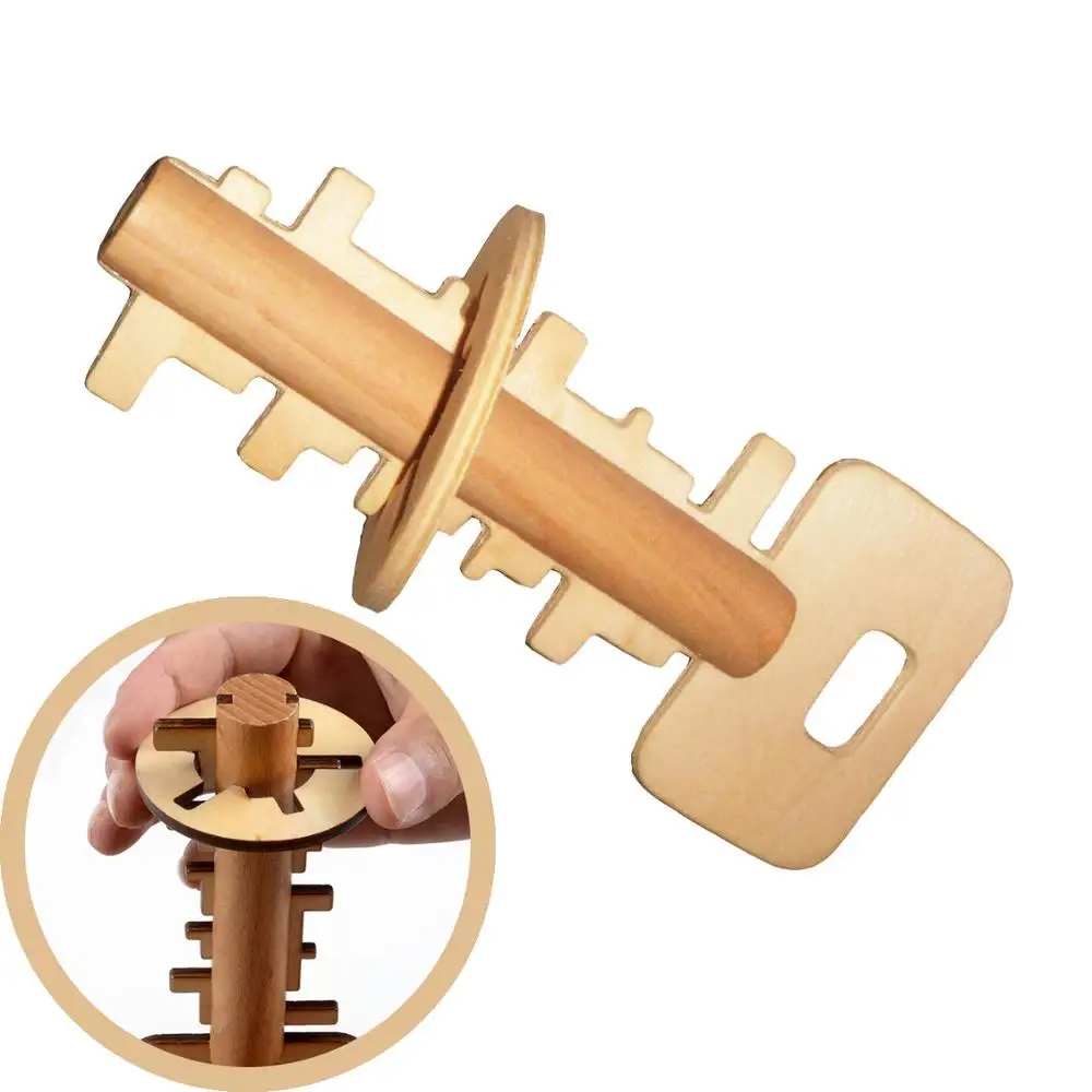 

Wooden Kong Ming Lock Educational Kids Preschool Puzzles Toys Maze Solving Easy To Unlock Puzzle Childrens Gifts Freeshipping