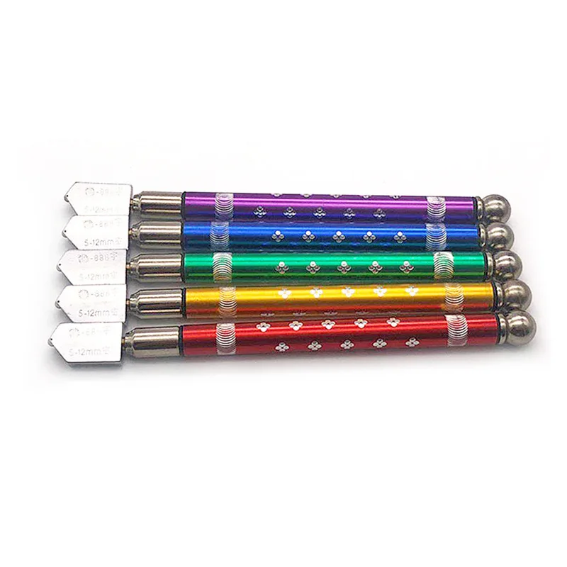 LAMEZIA 10pcs/set Portable Professional Diamond Cutter Push Knife Tile Multipurpose Bottle Glass Cutting Machine For Hand Tool
