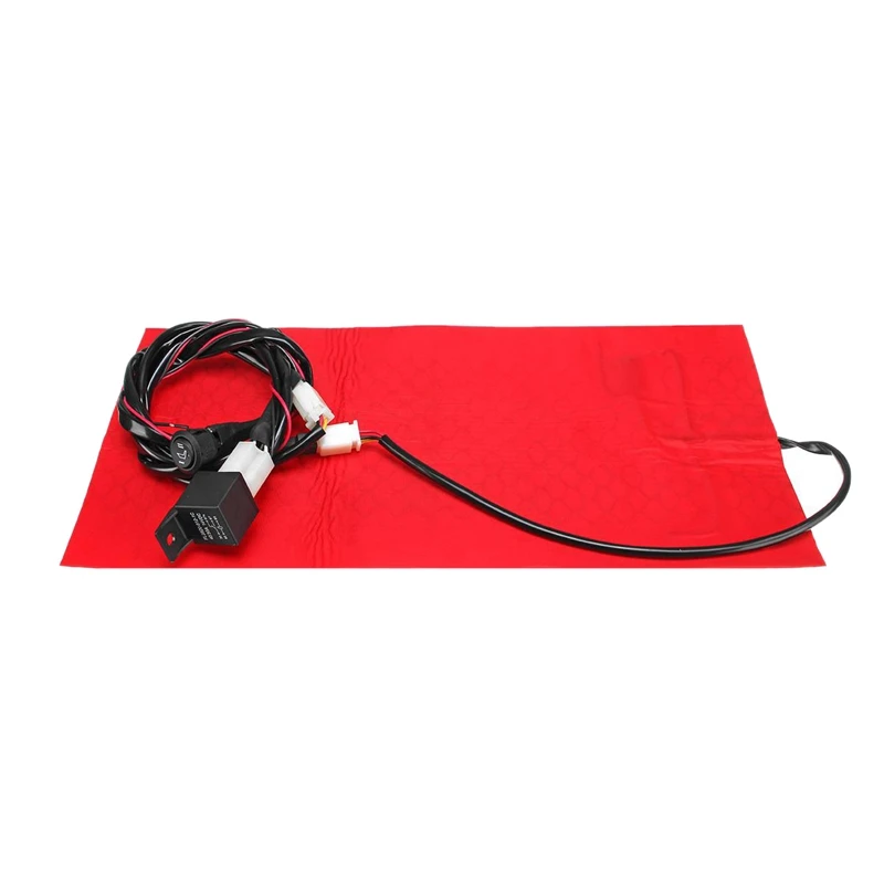 25W 12V Universal Motorcycle ATV Seat Heated Cushion Waterproof Pad Heating Mat Winter Warmer | Автомобили и мотоциклы