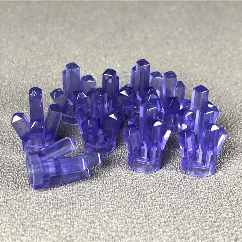 10Pcsset Crystal Gem Building Blocks Legoings MOC Figures Accessories Bricks City Model Building Set DIY Kids Gifts Toys (6)