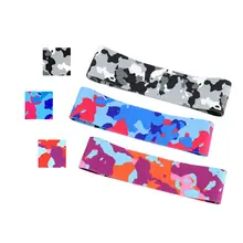 Унисекс латексный шелковый пояс для йоги ралли фитнес приседания бедра Упражнение группа сопротивления