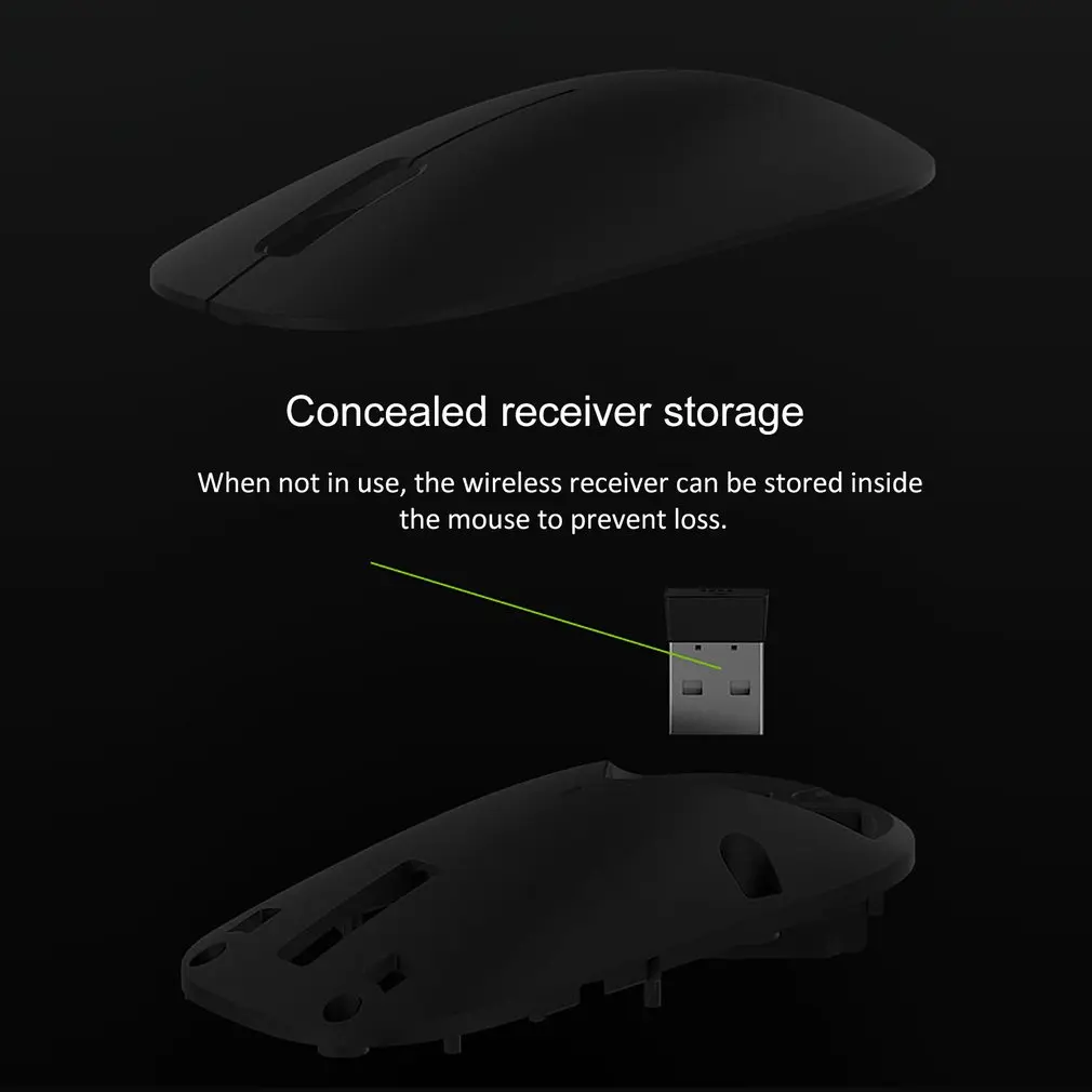 Оригинальная Xiaomi Mi беспроводная мышь удаленный беспроводной оптический RF 2,4 ГГц 1200 dpi двойной режим подключения компьютера Windows 7/8/10