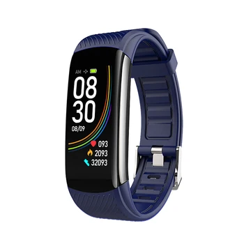 

Watch Heart Rate Monitor Call Reminder Pedometer Blood Pressure Health Care Waterproof Temperature Measure Smart Bracelet Sports