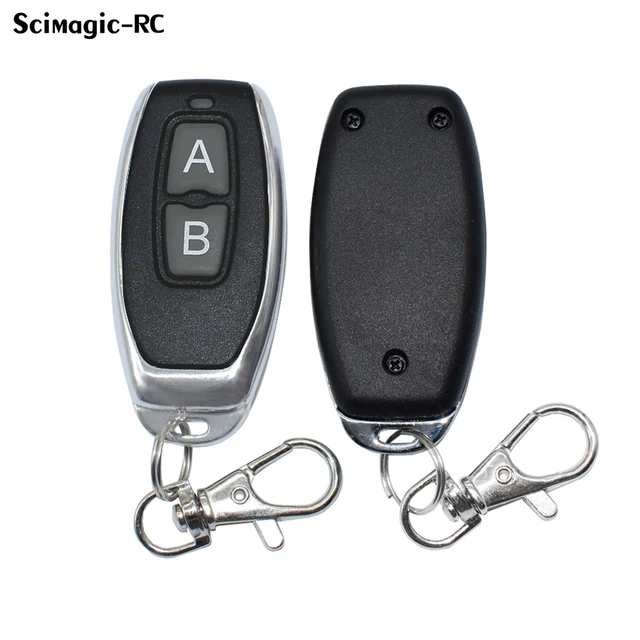 Universal Wireless 433.92Mhz RF Remote Control 433 Mhz Cloning Fixed Code Remote Control 2 Channel For Gate Car Home Garage Door 5