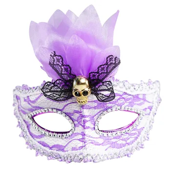 

Luminous Mask Halloween Mask 2019top LED Glowing Luminous 7 Color Lights Eye Mask Dancing Party Festival Christmas Hallowmas