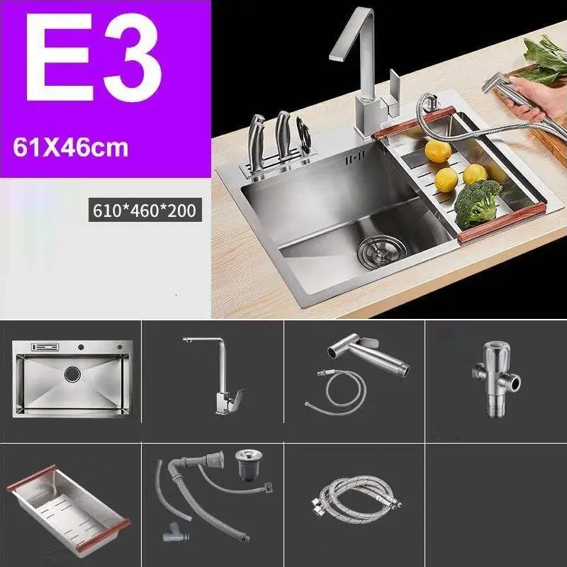 Кран Acero Inoxidable Spoelbak Lavello Cucina Para кухня Куба Pia Cozinha De Cocina Fregadero Lavabo раковина для мытья посуды