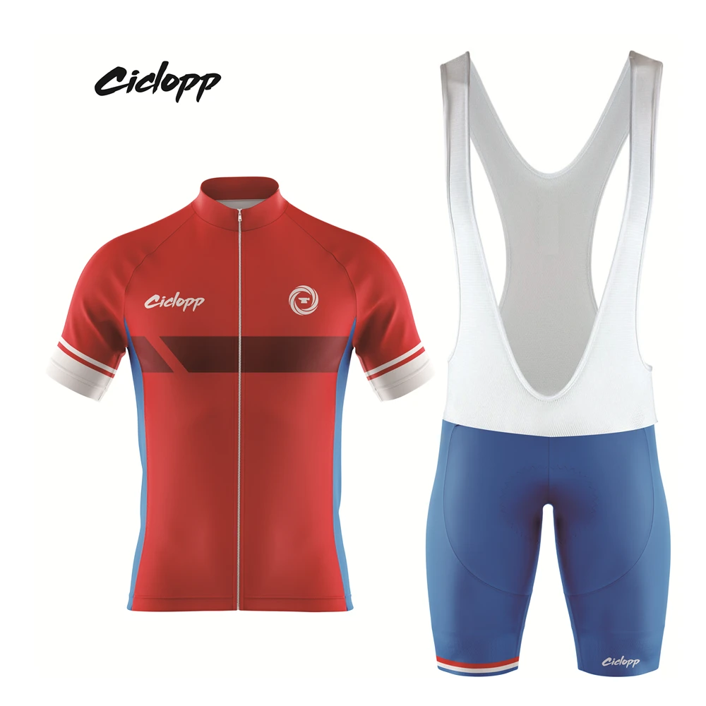 2021ciclopp summer new cycling suit short sleeved 9D bib suit mountain
