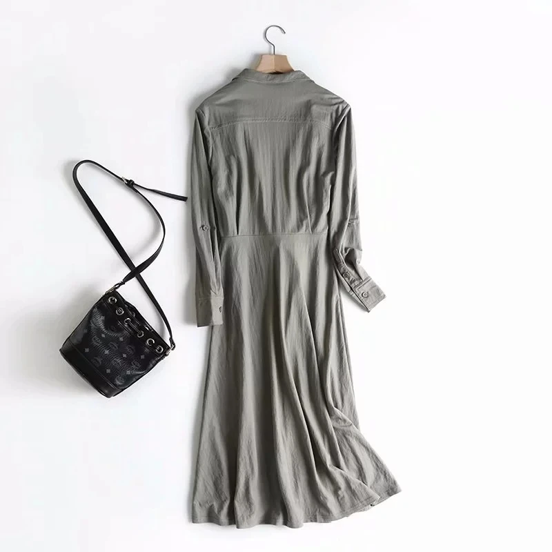 Увядшее осеннее женское платье, vestidos, английское офисное женское трикотажное кимоно с поясом, vestidos de fiesta de noche, макси платье, топы