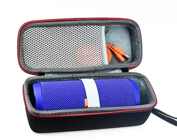 

BEESCLOVER Portable Speaker Case Bag Protection Storage Case Hard EVA Shockproof Case for JBL Flip 3 for JBL Flip 4 Speaker