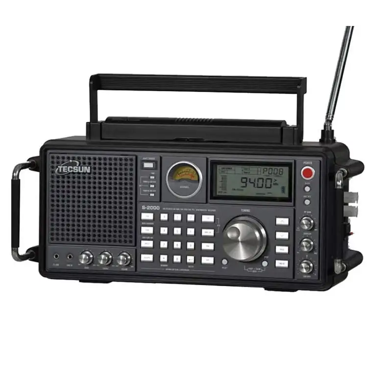 Cena TECSUN S 2000 HAM Radio przenośne SSB podwójna konwersja PLL FM MW SW LW Air Band amatorskie 87 108 MHz 76 108 MHz Radio internetowe