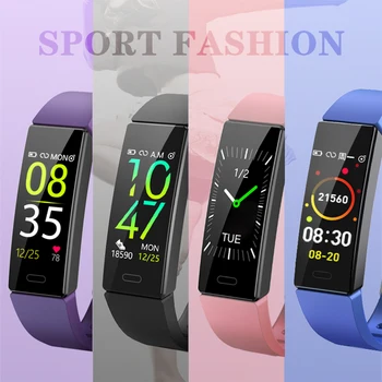 

Smart Bracelet Smart Band Blood Pressure Heart Rate Monitor Multifunction Sport Watch Remote Camera Function Smart Watch Wisband