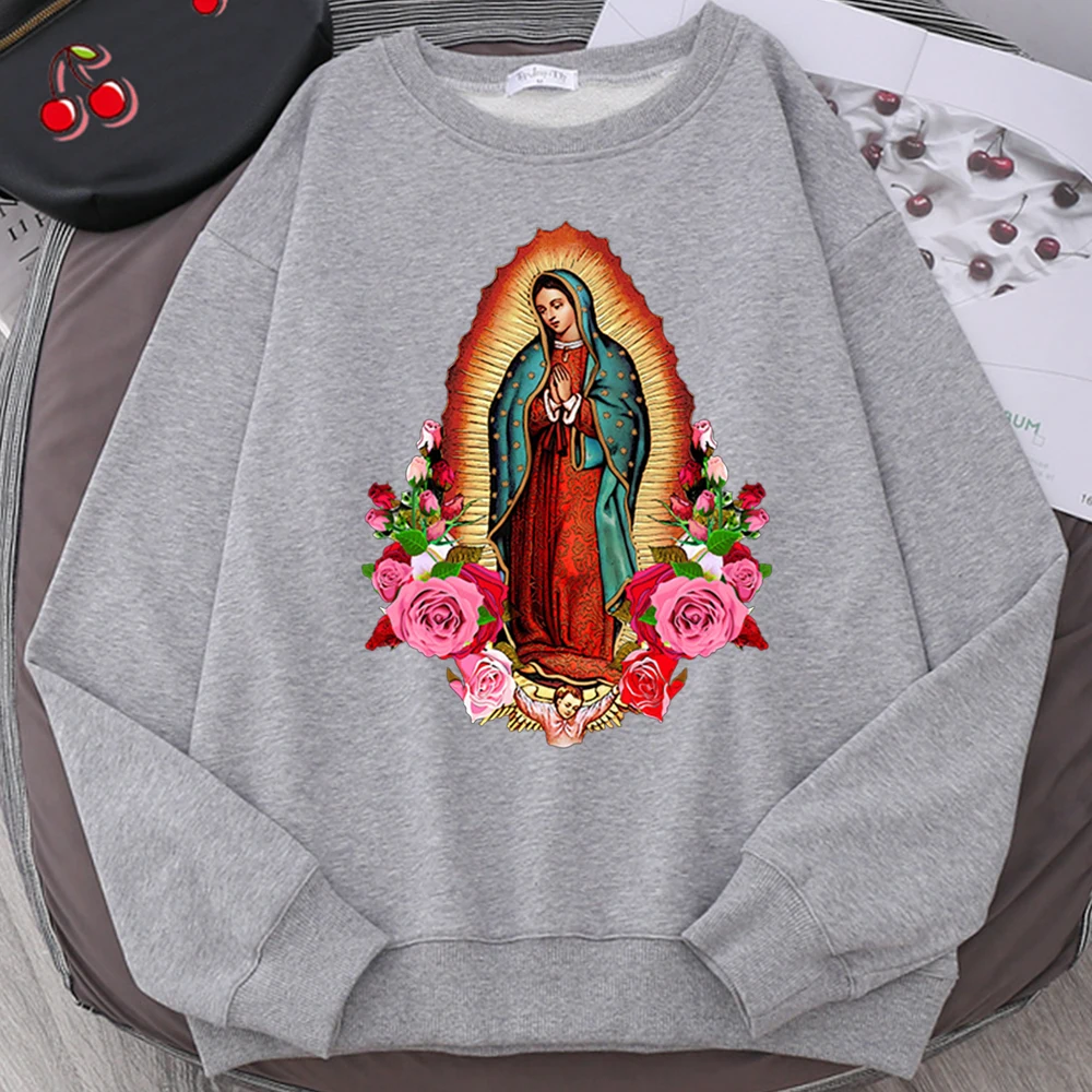 Virgin Mary Of Guadalupe Sweatshirt Image 4