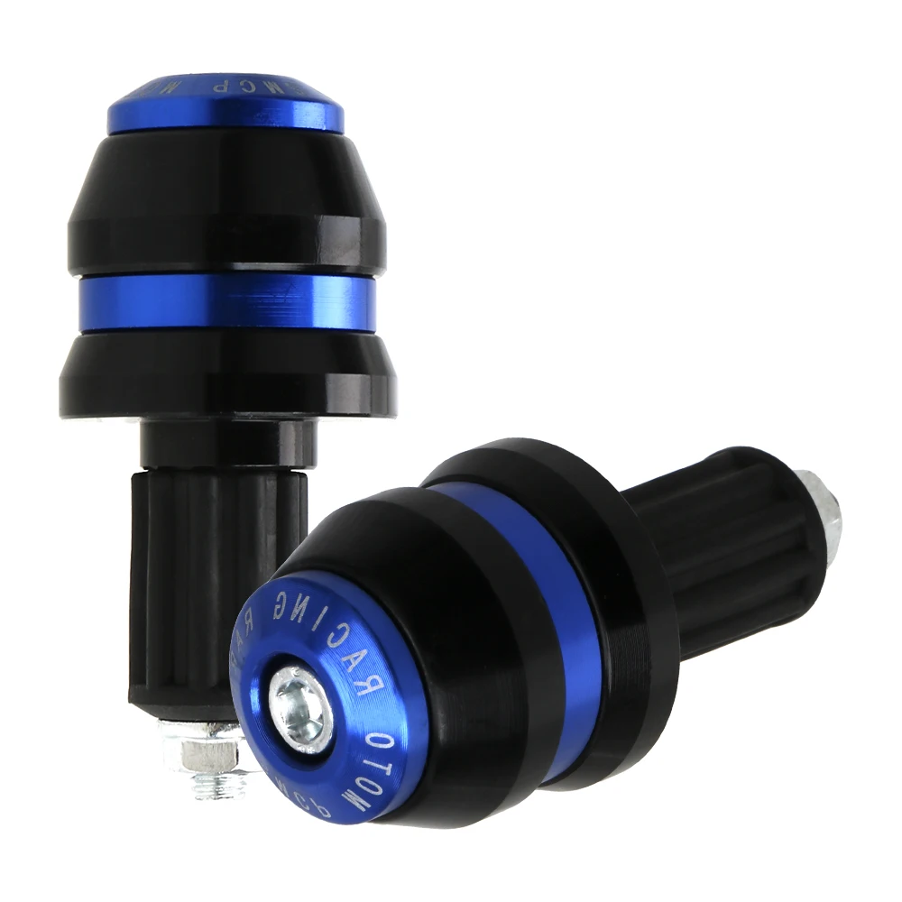 LEEPEE Motorcycle Handlebar Aluminum Alloy Decors Handlebar Grips Block For Honda Suzuki Triumph CNC KTM Weight Slider Pit Bike