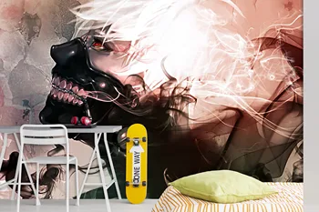

[Self-Adhesive] 3D Tokyo Ghoul 859 Japan Anime Wall Paper mural Wall Print Decal Wall Murals Belly