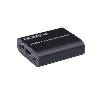 

HDMI to hdmi audio converter Optical Coaxial audio output to amplifier or speaker 4K Audio video separator