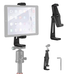 Neewer tripé para tablet, suporte para ipad e outros tablets, 4.9 " 8.7" de largura, para tablet