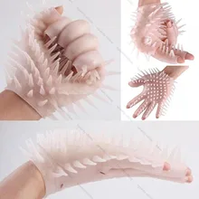 1 Pc Adult Playful Toys Masturbation Stimulating Silicone Gloves For Men And Women Couples Sex Toys L0919
