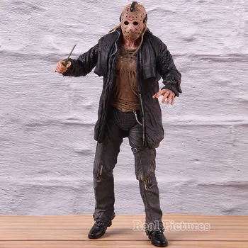 

NECA Friday the 13th Jason Voorhees 2009 Remake Horror Dolls PVC Jason Voorhees Action Figure Collectible Model Toy