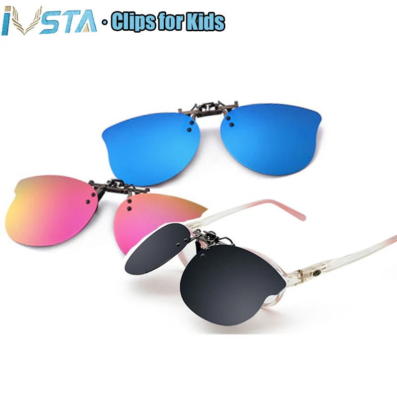 IVSTA Kids Clip On Sunglasses Polarized for Children Polarized Hook