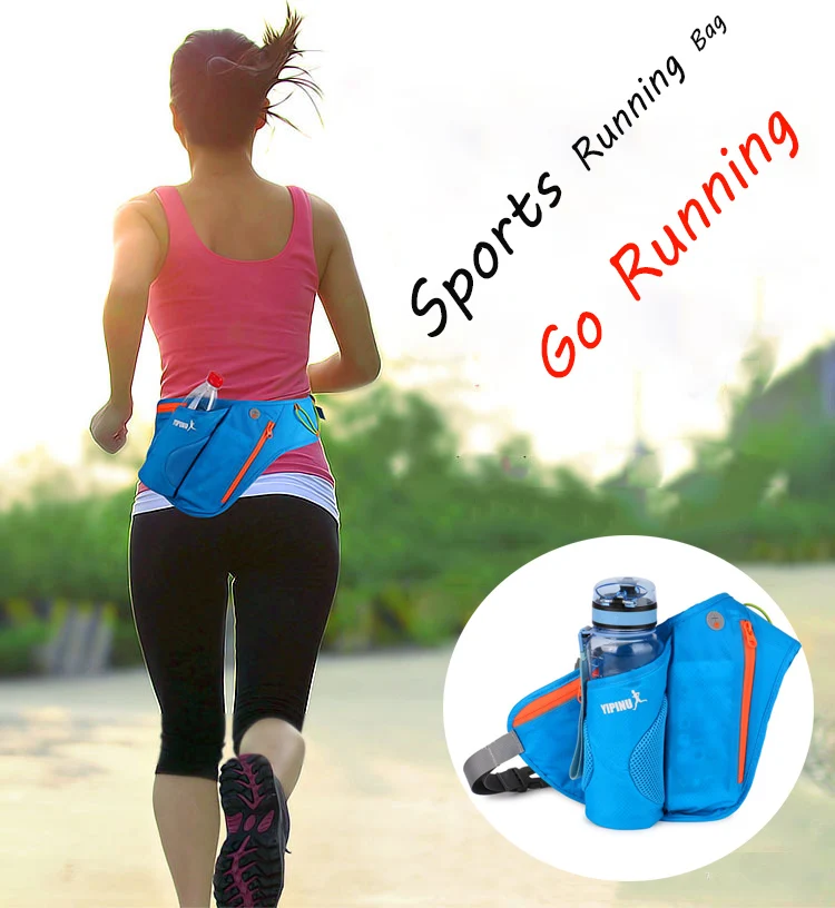

Multi-color Sports Running Waist Bag Fanny Running Pack Wattle Bottle Belt Trail Running Gym Outdoor Activity Sports Accessories