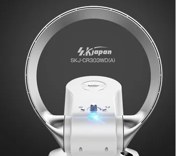 

110V 5m Remote Control Leafless Fan Home Mute Circulating Fans Wall-mounted Table Dual Use Safe Portable Fan Best Sellers Home