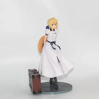 

Anime 24CM Fate/stay night Saber Arutoria Pendoragon British Travelogue 1/7 Scale Action Figure Collectible Model Toys Doll