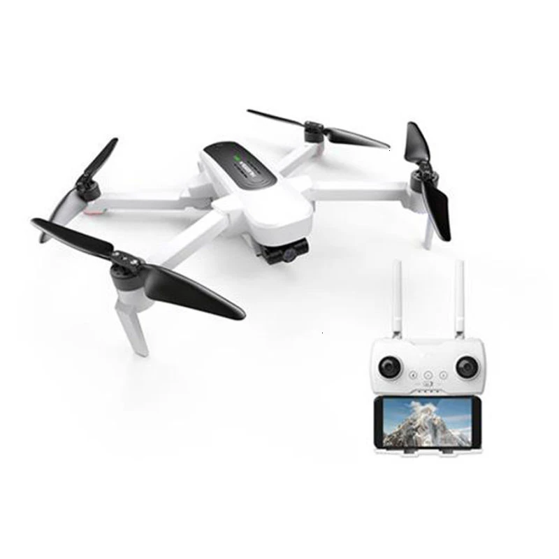 Hubsan H117S Zino gps 5G Wi-Fi 1 км с видом от первого лица в формате 4K UHD, Камера 3-осевому гидростабилизатору RC Дрон Квадрокоптер RTF черный/белый VS FIMI A3 X8 SE