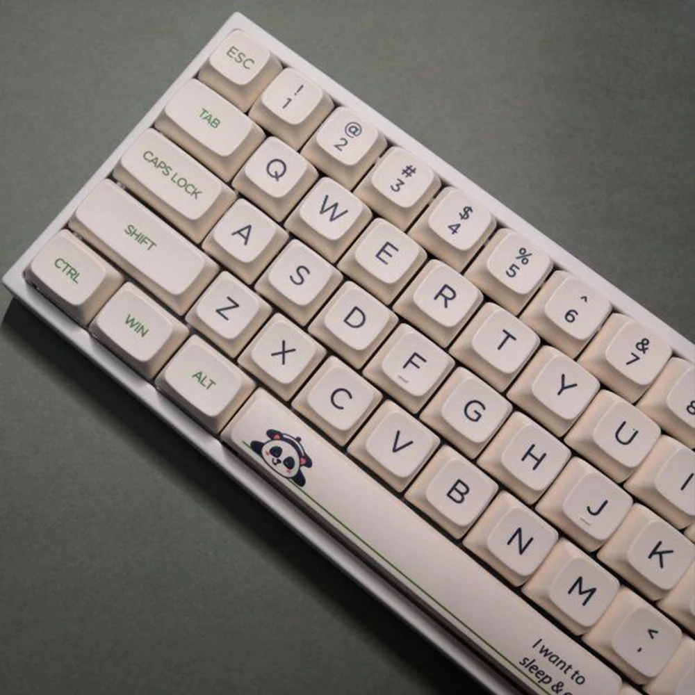 Panda тема белая Сублимация PBT Keycaps для Filco Cherry Mx Переключатель Механическая игровая