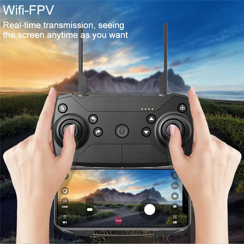 Gps Дрон с 1080P HD камерой складной Радиоуправляемый квадрокоптер gps позиционирование Смарт Следуйте 1080p HD пиксель складной ящик для хранения самолета