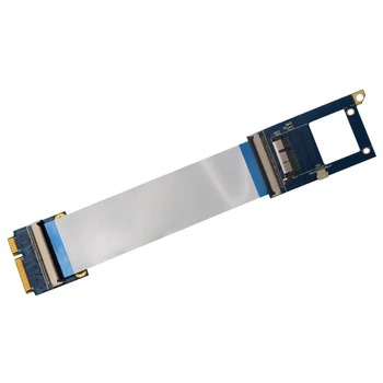 

Mini PCI-E to BCM94360CD Network Card Adapter Flexible Extender Extension Cable for Mac OS Hackintosh