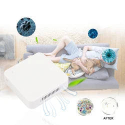 Air Purifier Odor Removal Rechargeable Ozone Air Purifier Remove Formaldehyde For Pet Home Bathroom Bedroom Sterilization Device