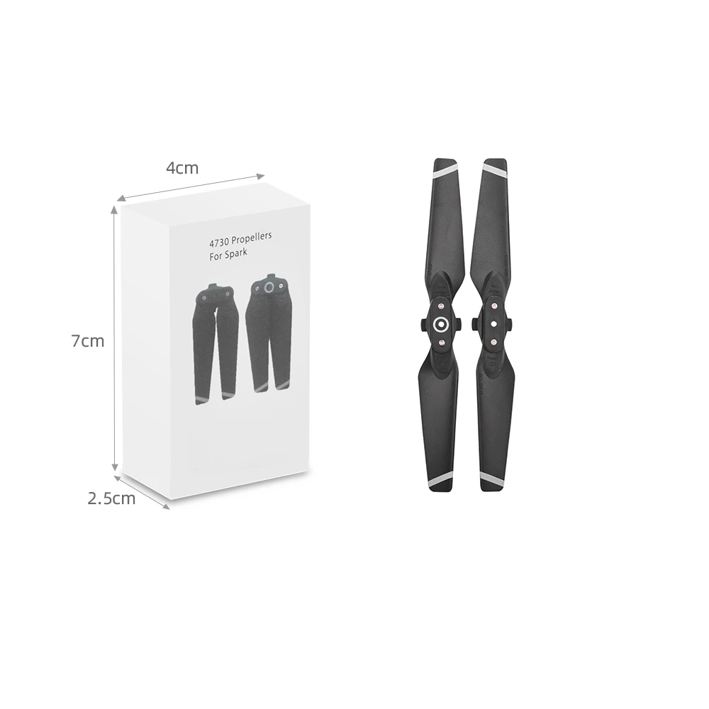 8pcs Replacement Propeller for DJI Spark Drone Accessories Folding 4730 Blades Spare Parts 4730F Quick Release Props CW CCW Prop