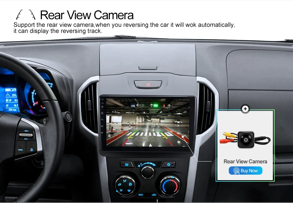 Sale uniway android 8.1 car dvd for Chevrolet S10 ISUZU D-MAX 2015-2018 car radio gps navigation  with steering wheel Navigation GPS 8