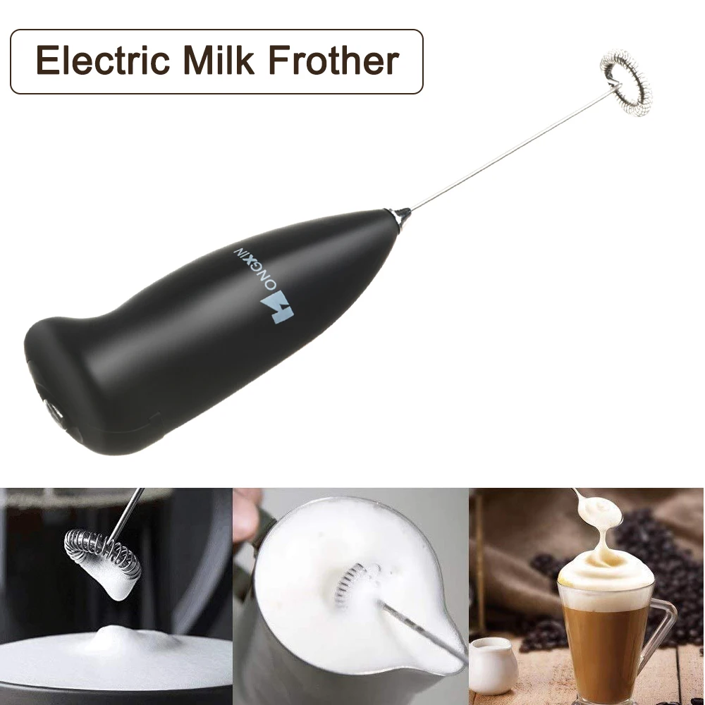 Milch Portable Cappuccino Makers Edelstahl Elektrische Milchaufschäumer 