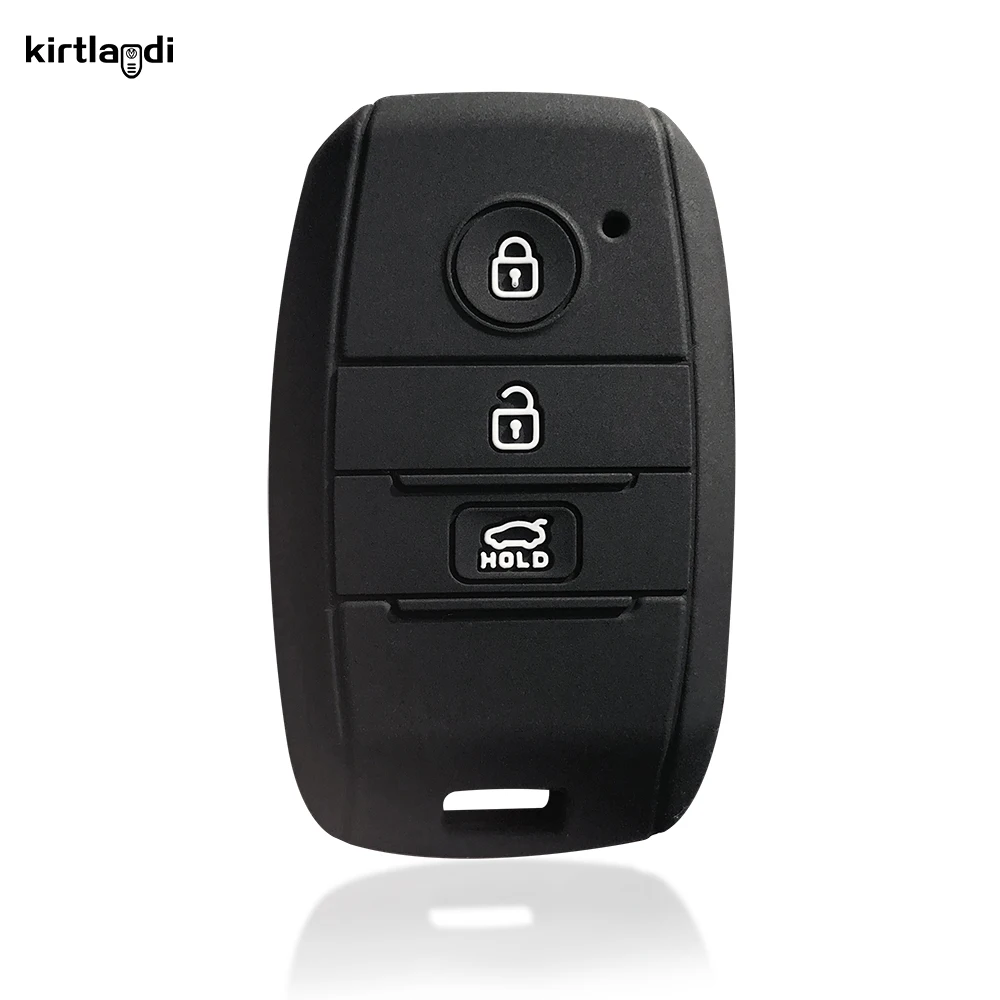 Key Case Cover Silicone Key Cover Case Holder Keychain for Kia Rio 3 Sportage 3 4 Ceed Optima Sorento XM FL Cerato KX K2 K3 K4 K5 Soul Sorento key case cover key case keychain holder