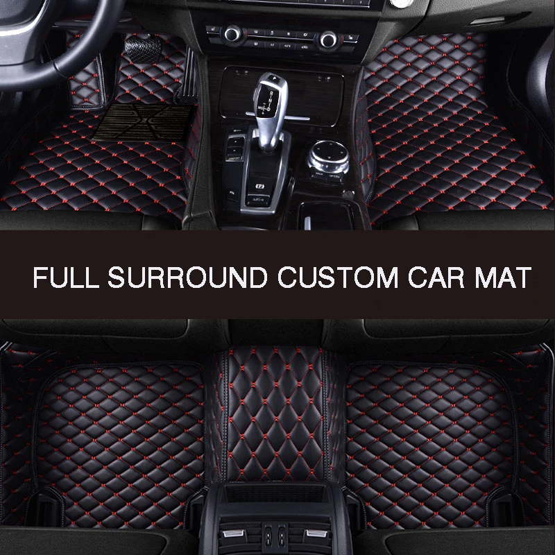 Hlfntf Full Surround Custom Car Floor Mat For Nissan 2008-2012 Waterproof Car Parts Car Accessories Automotive Interior - Floor Mats - AliExpress
