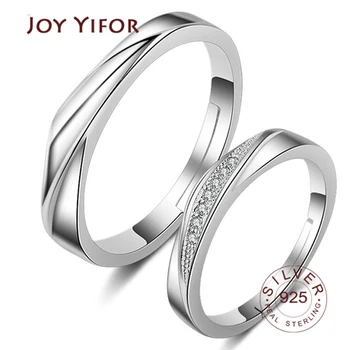 

New 925 STERLING silver Ceramic Ring for Women Bling CZ Stones Silver Elegant Temperament Wedding Band Female Jewelry For Lover