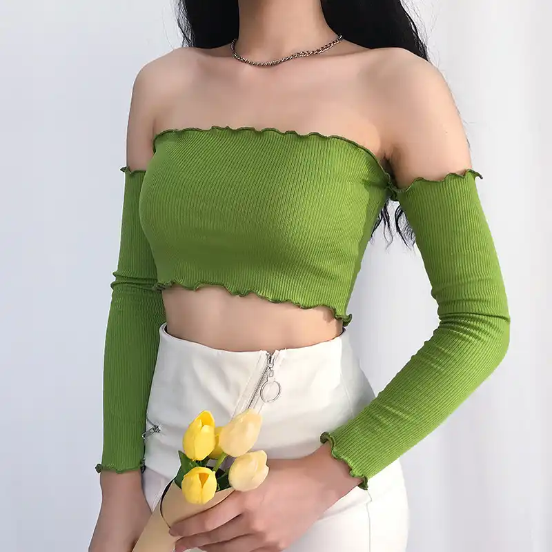 jumper dress with frill bottom