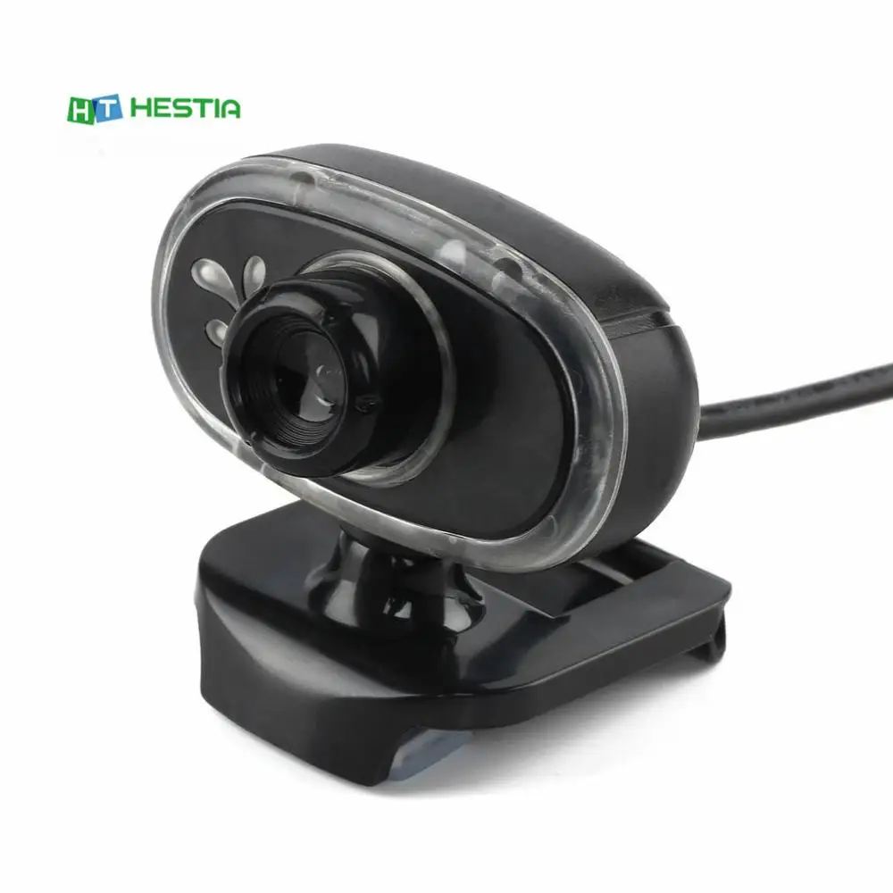 

Webcam USB 2.0 480P Camera Web Cam 360 Degree MIC Clip-on For PC Laptop Clip-on Built-in Mic 1280*960 Usb Cable