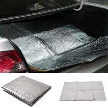 Vehemo алюмоксидное волокно Водонепроницаемая Автомобильная изоляция хлопок термозвук звук серебро 100*100 см