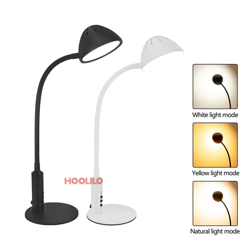 

Led Desk Lamp Office 5v/2A Usb Port Remote Control Timer Free Shiping Table Lamps for Living Room 3 Colors CCT 10-level Dimmer