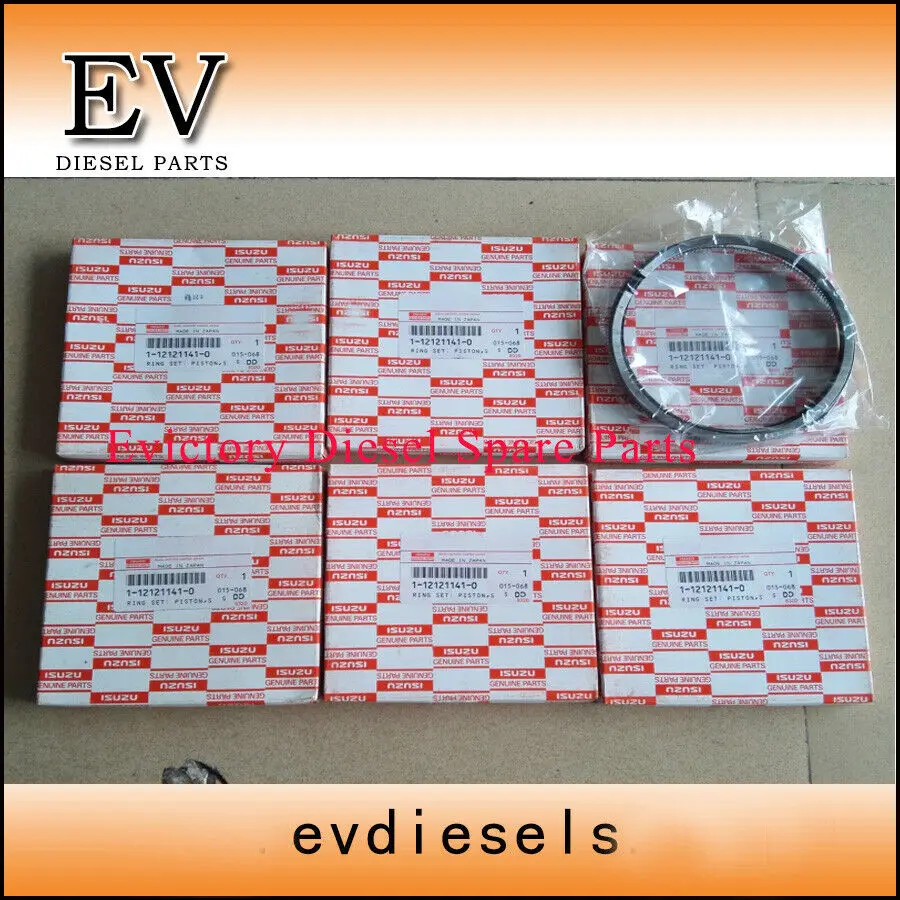 

For ISUZU 6WG1-TC 6WG1T 6WG1 piston ring set new genuine made in japan type