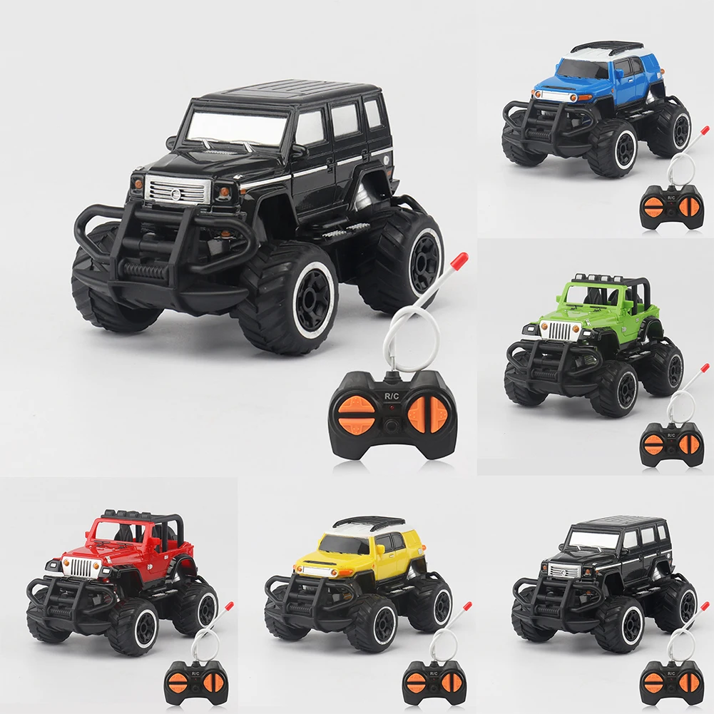 Off-Road RC Cars Electric Toy Remote Control Funny Non-toxic Kids Children 4 Channels Radio Gifts Multifunctional Mini