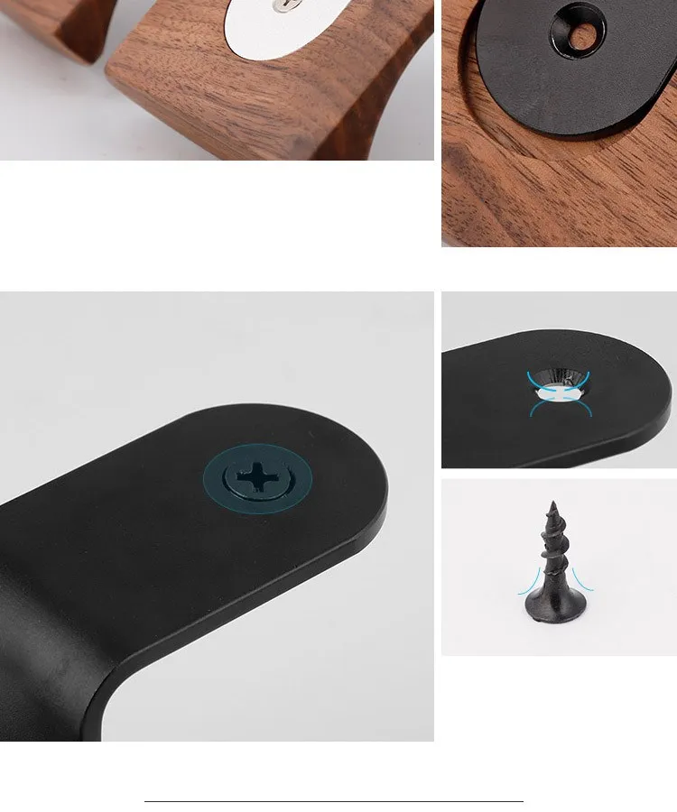 Headphones Stand Universal Headphone Headset Hanger Wall Hook Earphone Stand Rack Holder Rack Accessories