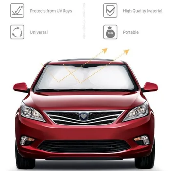 

6pcs/Set Car Sunshade Sun Block Visor Side Front Rear Anti-UV Waterproof Breathable Summer Universal Accessories