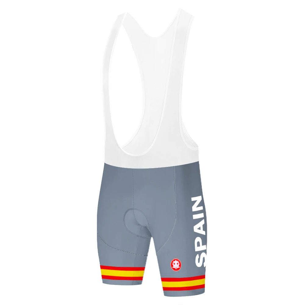 Shorts Spain Bretele Ciclismo Masculino Pantaloncini Ciclismo Uomo Cuissard Cyclisme Homme Culotte Hombre
