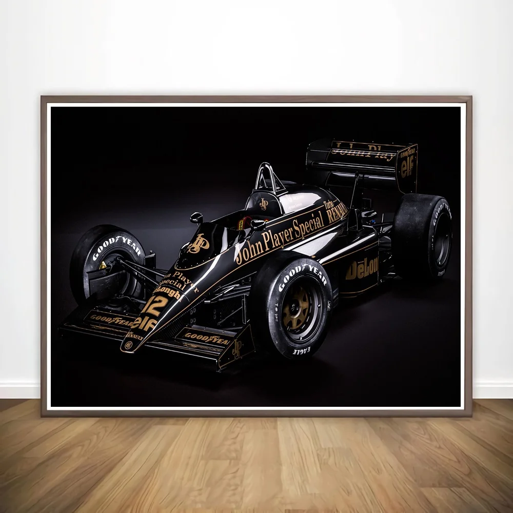 Ayrton Senna F1 Formula Grand Movie Wall Art Краска для декора стен холст Художественная печать на