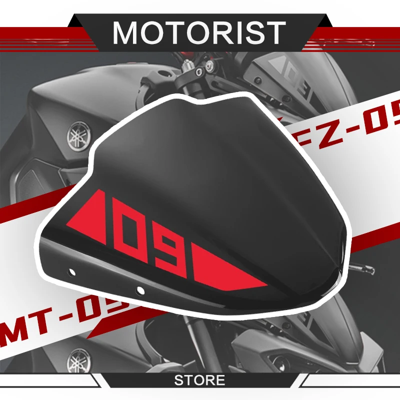 Лобовое стекло для Yamaha MT 09 mt09 FZ fz09 2017 2018 2019 Мотоцикл лобового стекла автомобиля