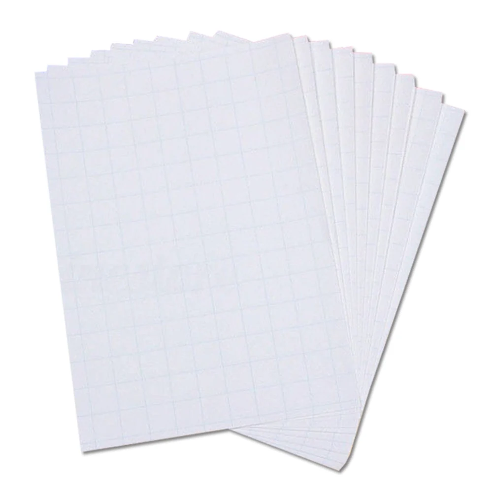 10 Pcs Fabric Decal Paper Heat Transfer for T-shirt Light Color Clothing Home S7#5