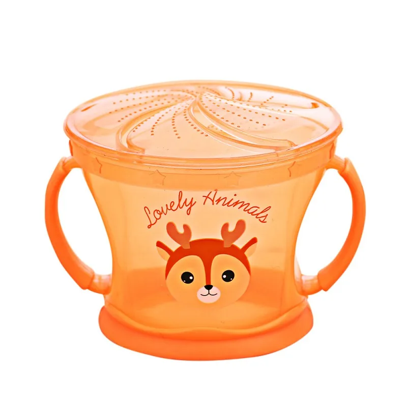 

Snack Cup baby feeding cups Infant Bowl Toddler Kids Feeding Food Bowl Snack Storage Container Silicone cups Y13